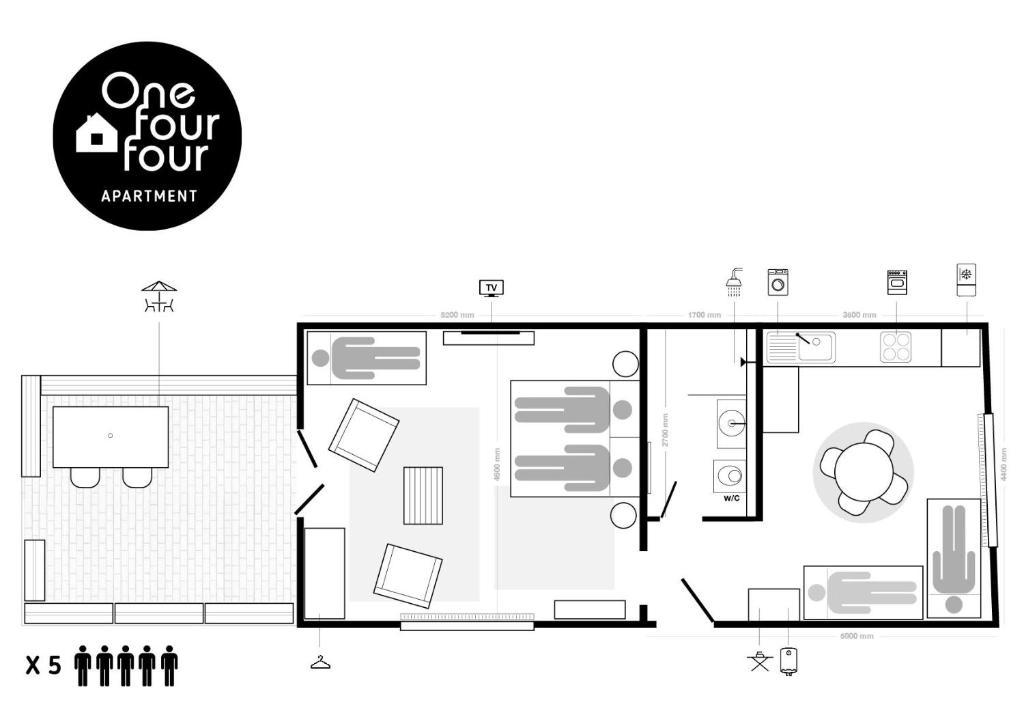 Onefourfour Apartment photo 4