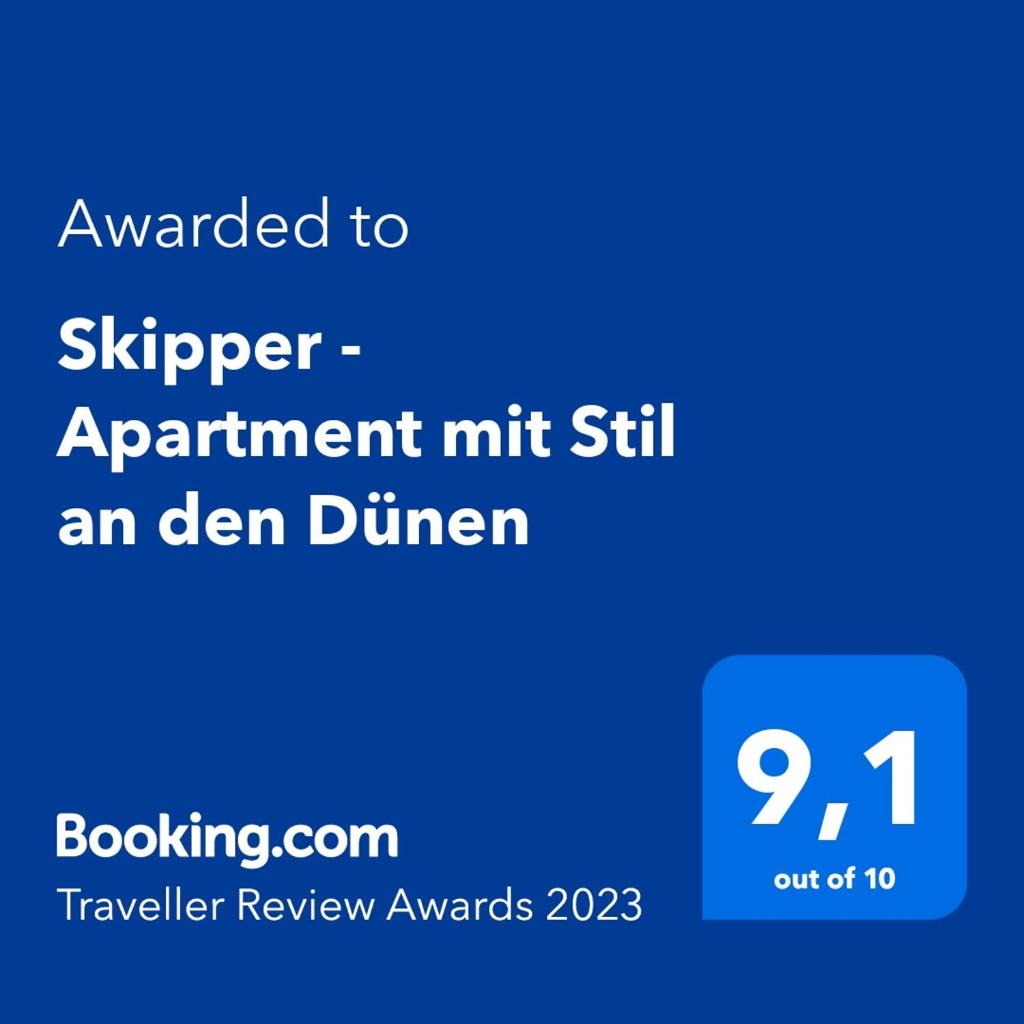 Skipper - Apartment mit Stil an den Dünen photo 2