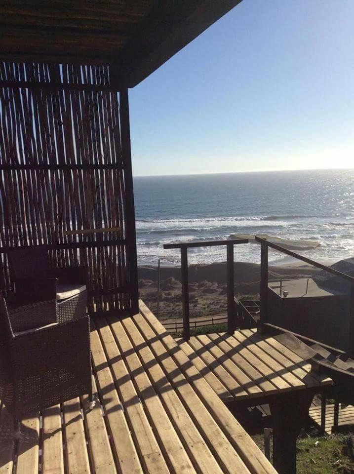 Cabaña con jacuzzi y vista al mar