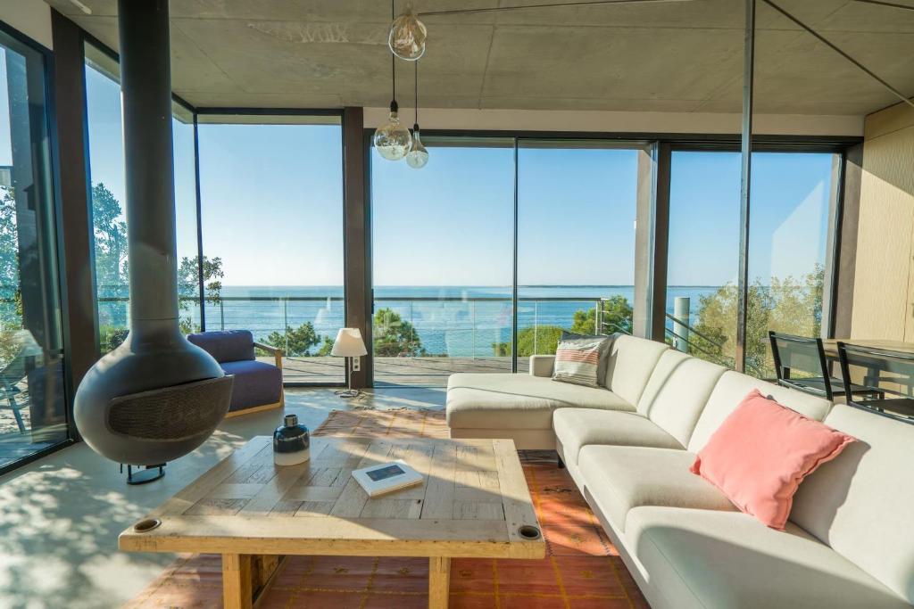 Pyla Vue Panoramique unique Acces privatif Bassin