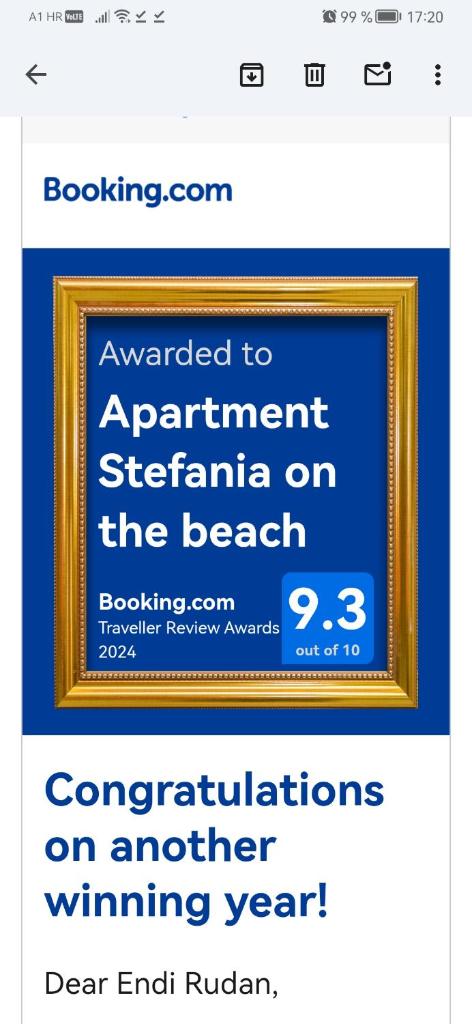 Apartment Stefania on the beach photo 1