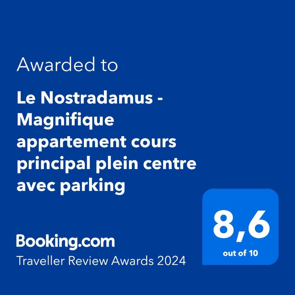 Le Nostradamus - Magnifique appartement cours principal plein centre avec parking photo 3