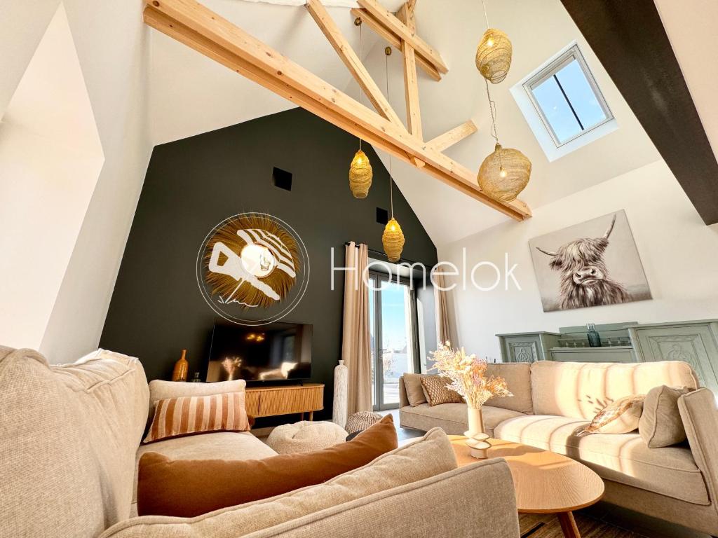 Exceptionnel ! Longère rénovée Archi Cocooning