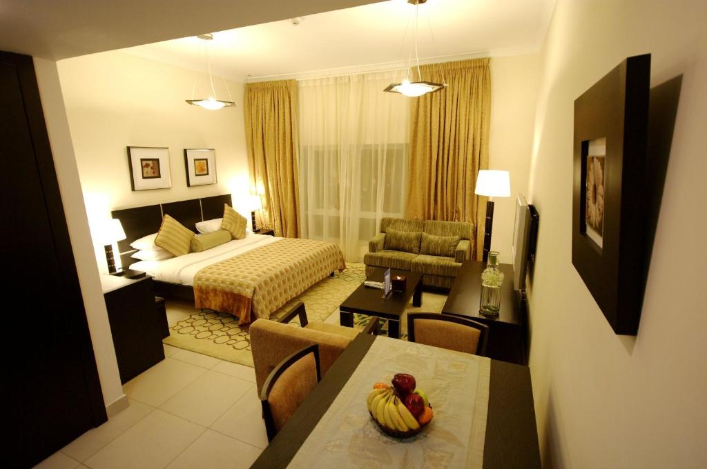 Студио (Улучшенные апартаменты-студио), Апарт-отель Gulf Oasis Hotel Apartments