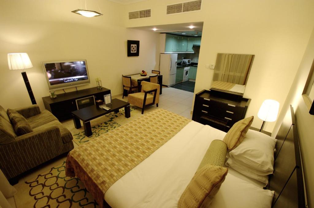 Студио (Улучшенные апартаменты-студио), Апарт-отель Gulf Oasis Hotel Apartments