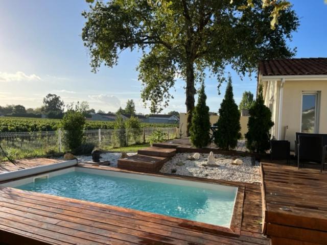Maison vue sur vignes Piscine chauffée Privée 6per BELLEVUE photo 1
