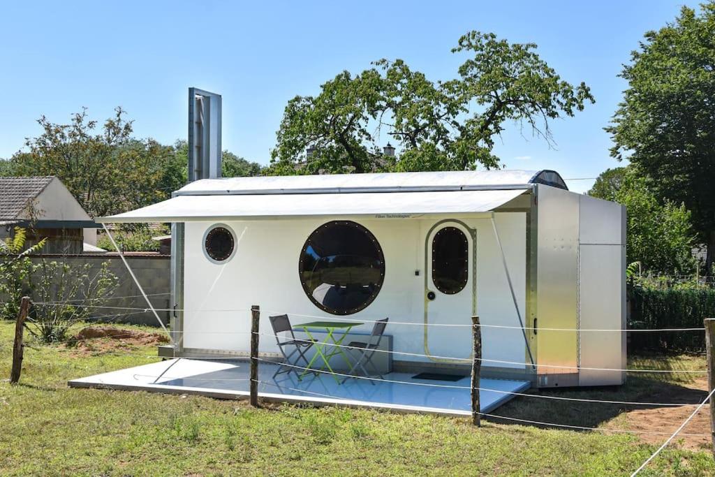 Tiny House sCarabane Jacuzzi à la campagne