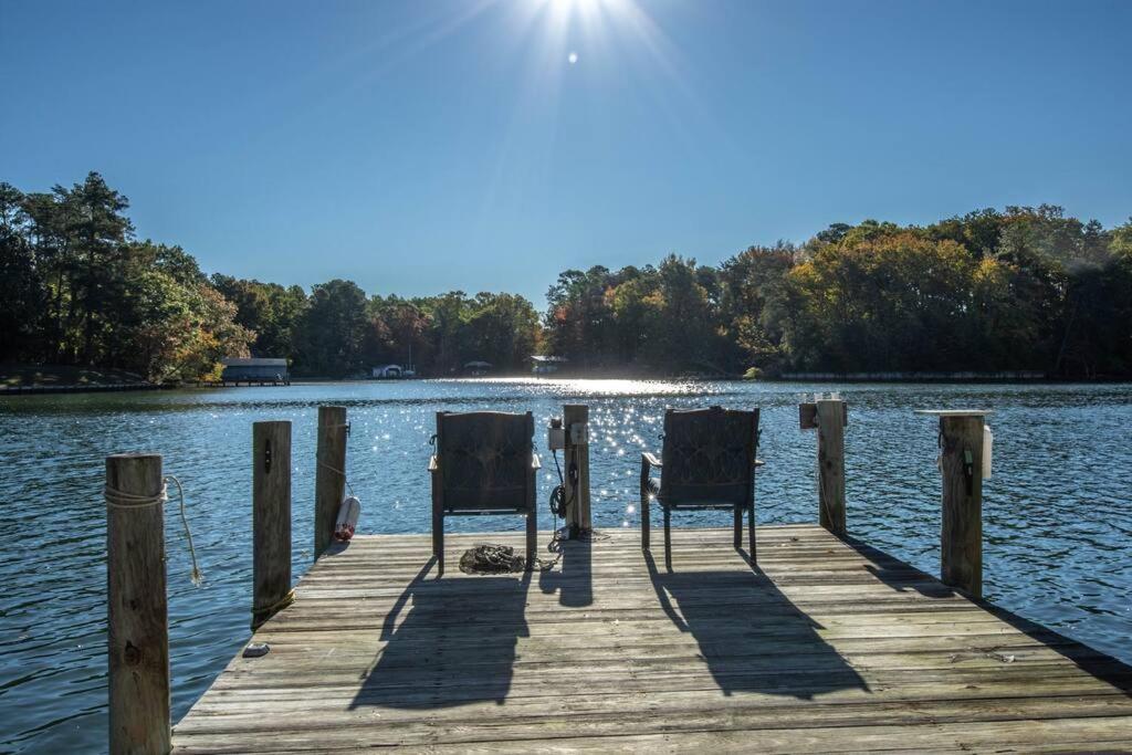 Waterfront House with Private Dock and Fishing image