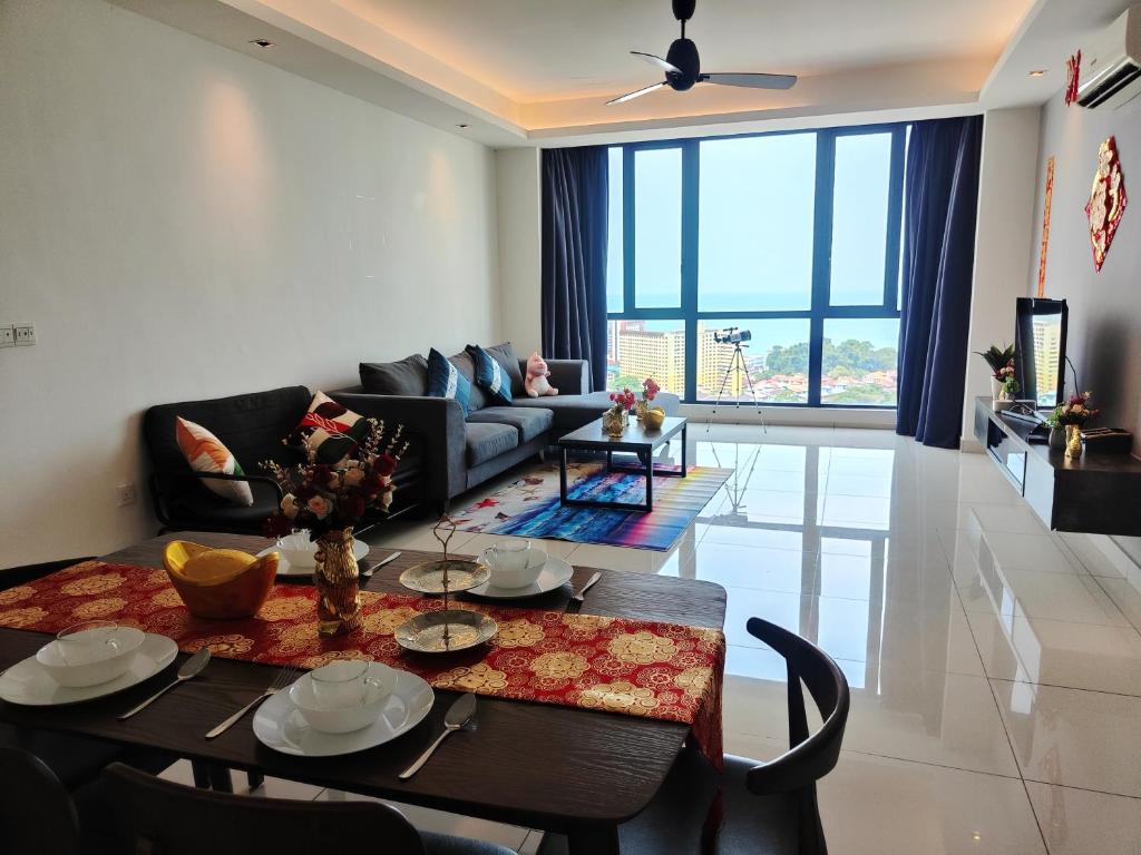 Amazing Seaview 2 Bedroom Bathtub Georgetown 6-8people超级海景双房带浴缸高级公寓 photo 1