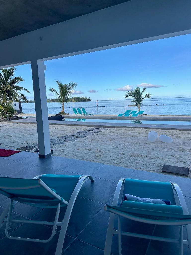 Pension Irivai appartement PUATOU 1 chambre bord de mer