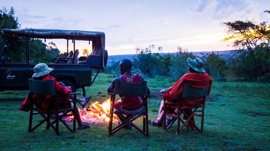 Maasai home village