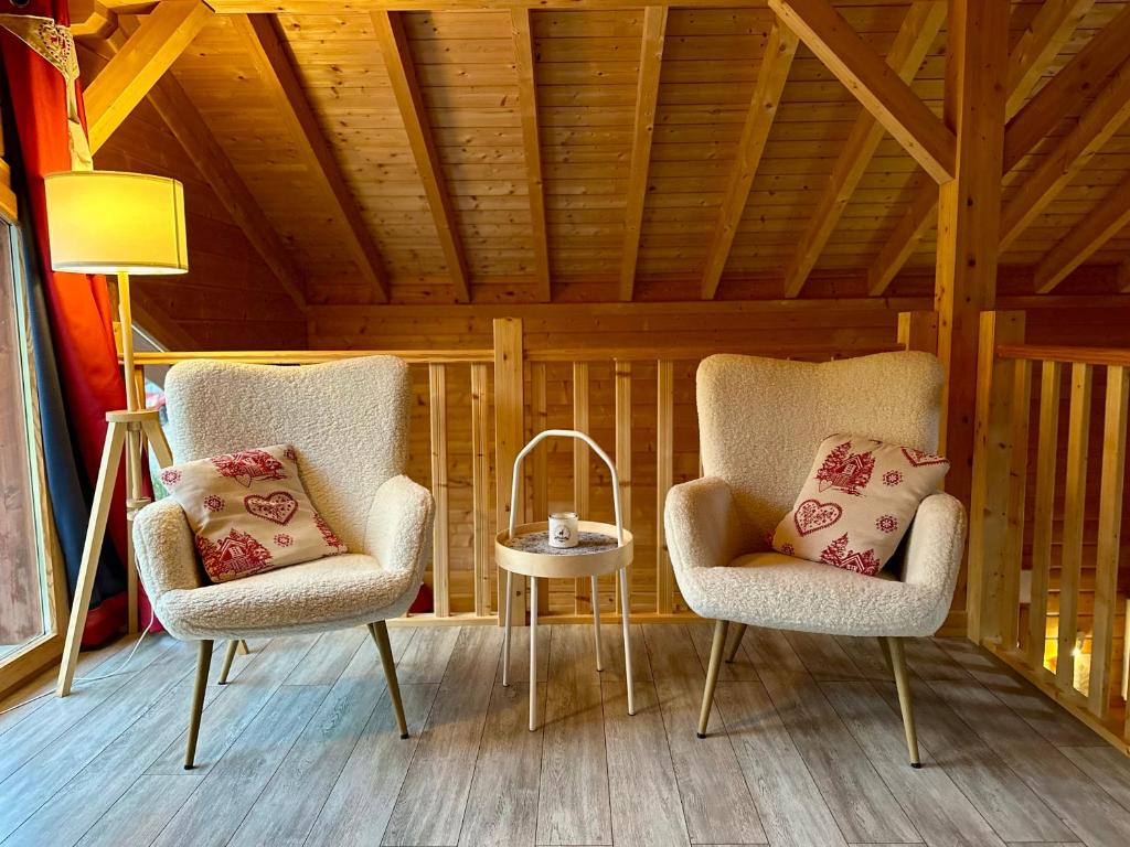 L'Orpin Givré*** Chalet cosy avec grande mezzanine photo 2