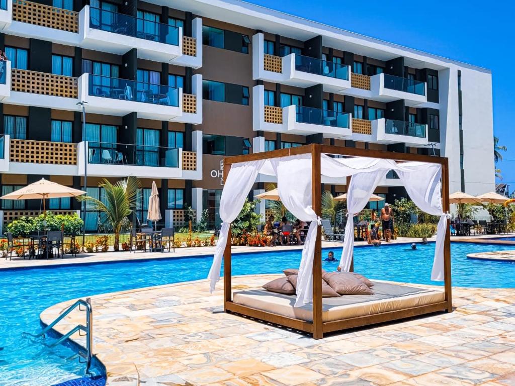 Apt com duas garagens com vista p piscina D002 photo 2