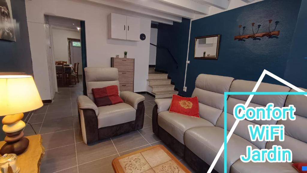 Charmante Maison de Village T3 Rénovée et son Jardin