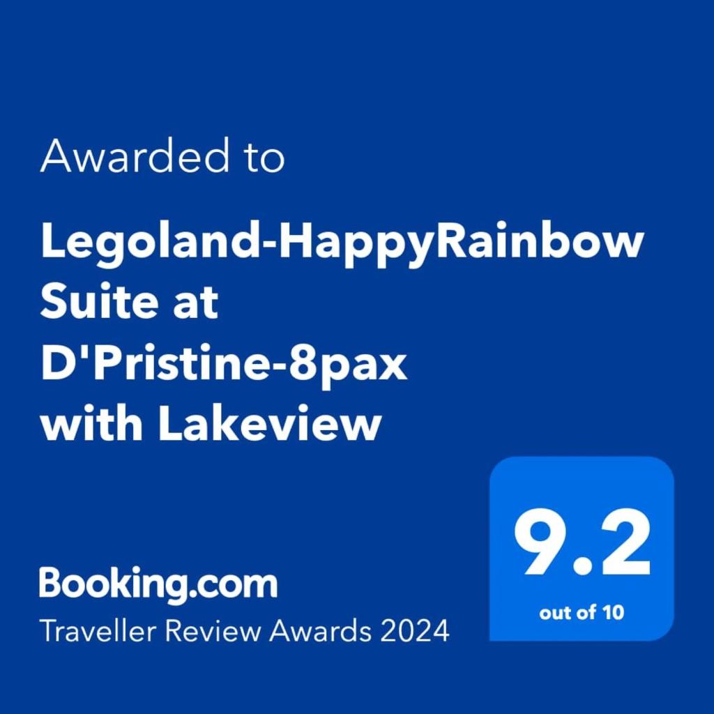 Legoland-HappyRainbow Suite at D'Pristine-8pax with Lakeview photo 1