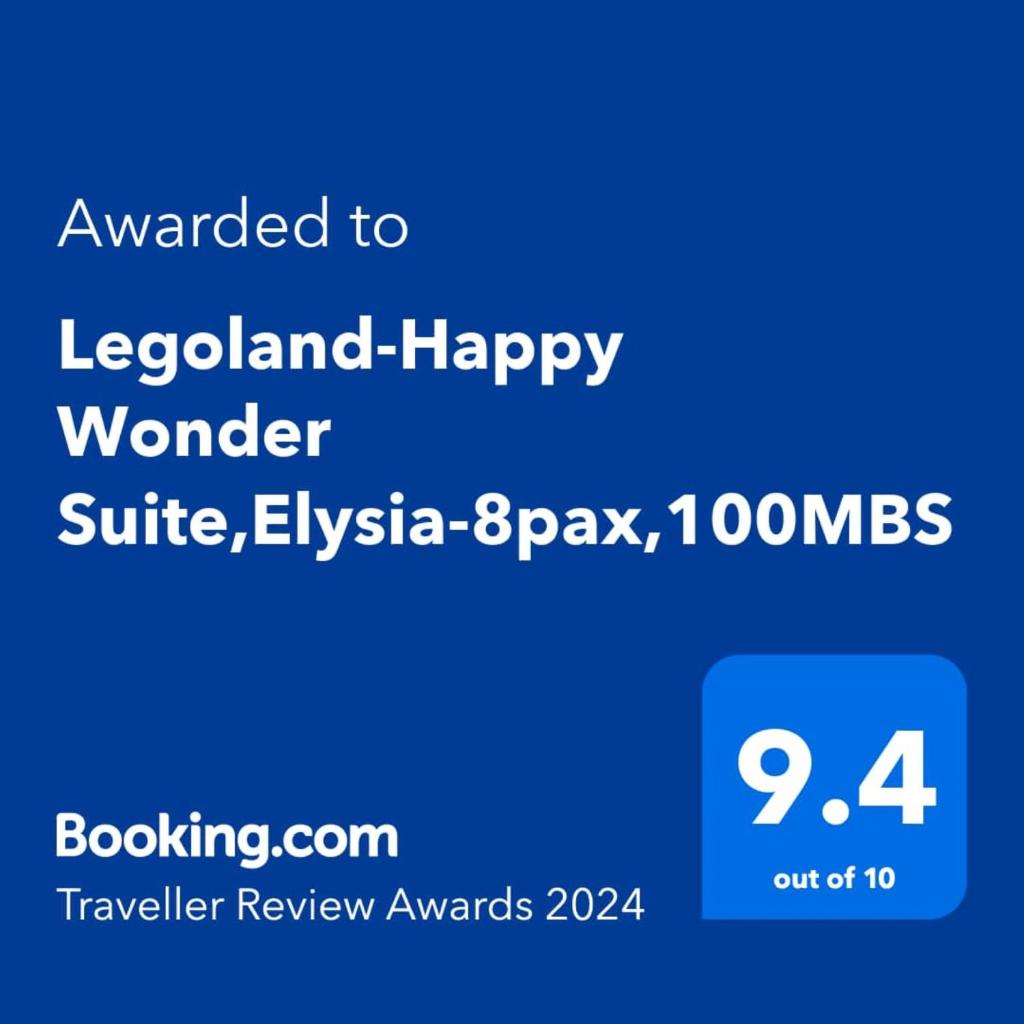 Legoland-Happy Wonder Suite,Elysia-8pax,100MBS photo 1