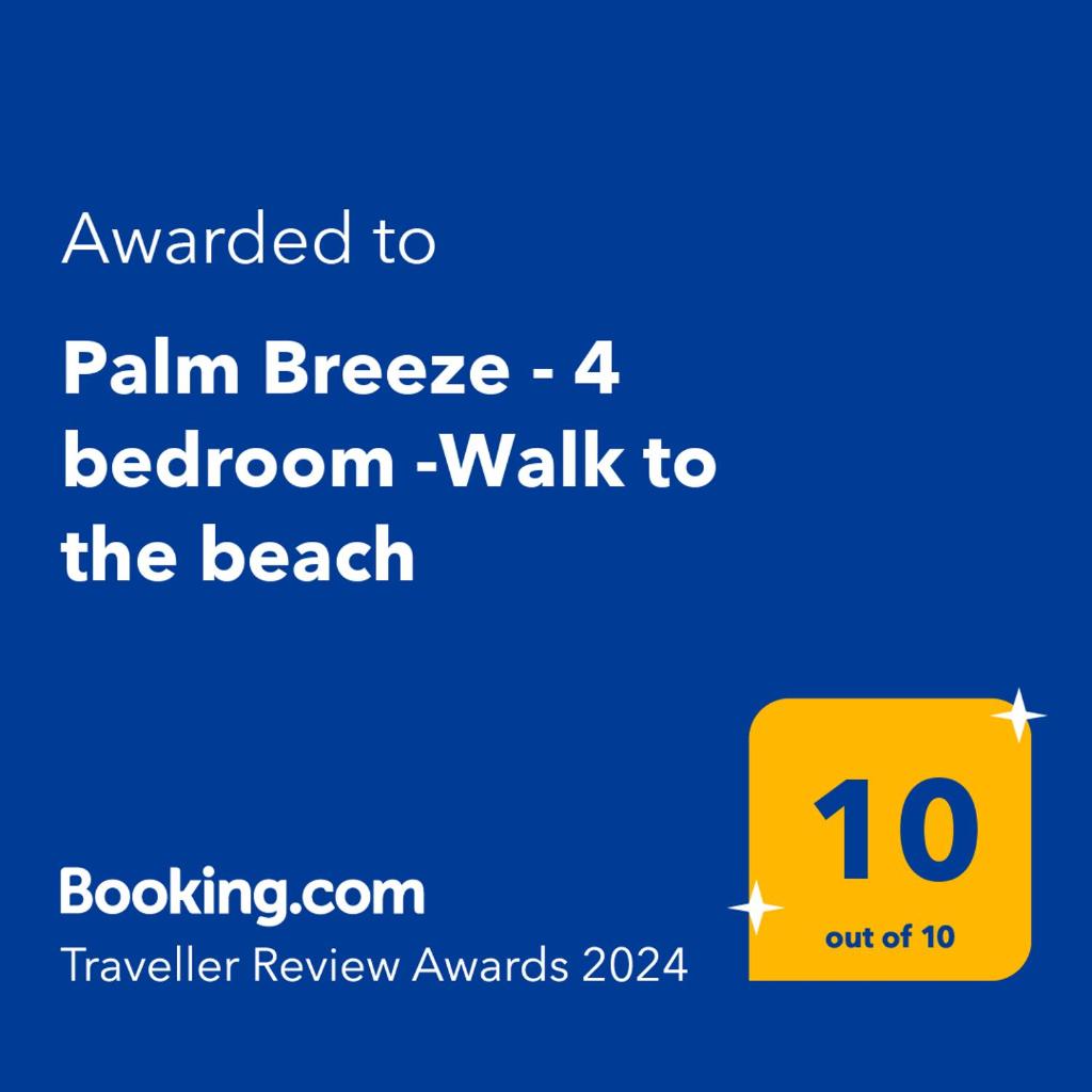 Palm Breeze - 4 bedroom -Walk to the beach photo 2