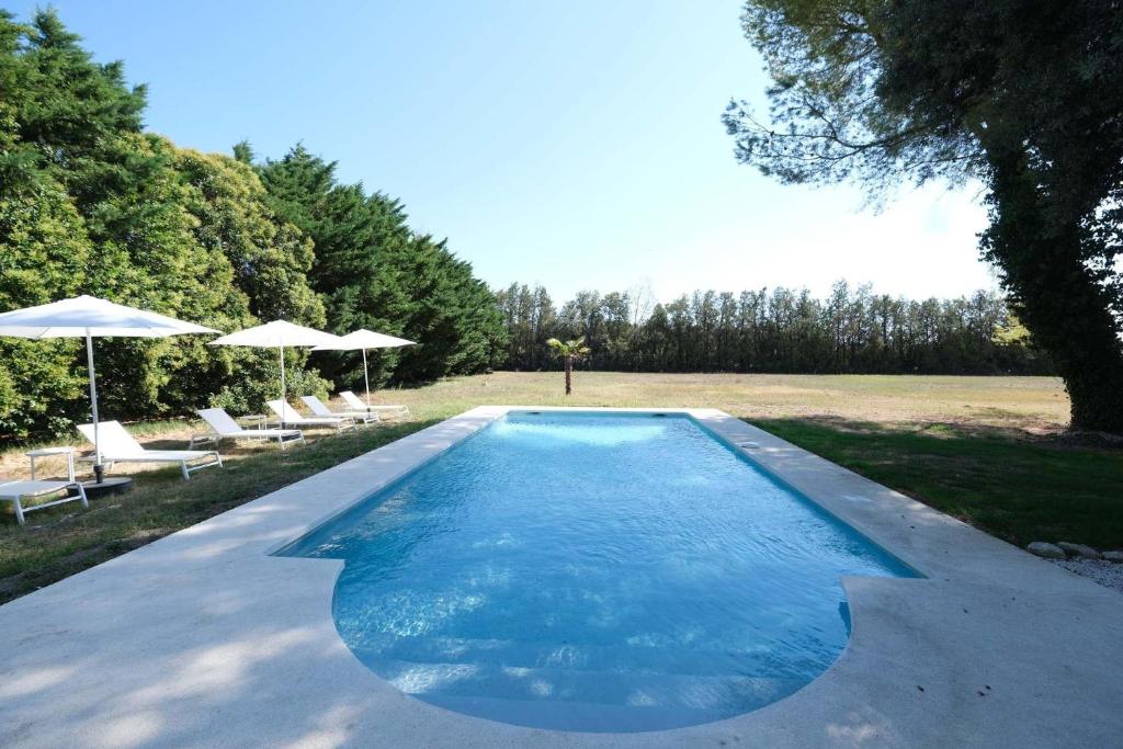 charming house with private pool in lagnes, near isle sur la sorgue, in the luberon, in Provence, for 8 people photo 2