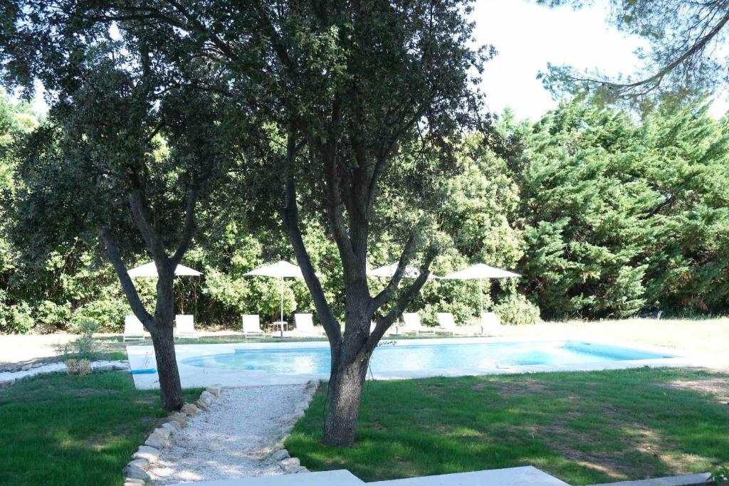 charming house with private pool in lagnes, near isle sur la sorgue, in the luberon, in Provence, for 8 people photo 1