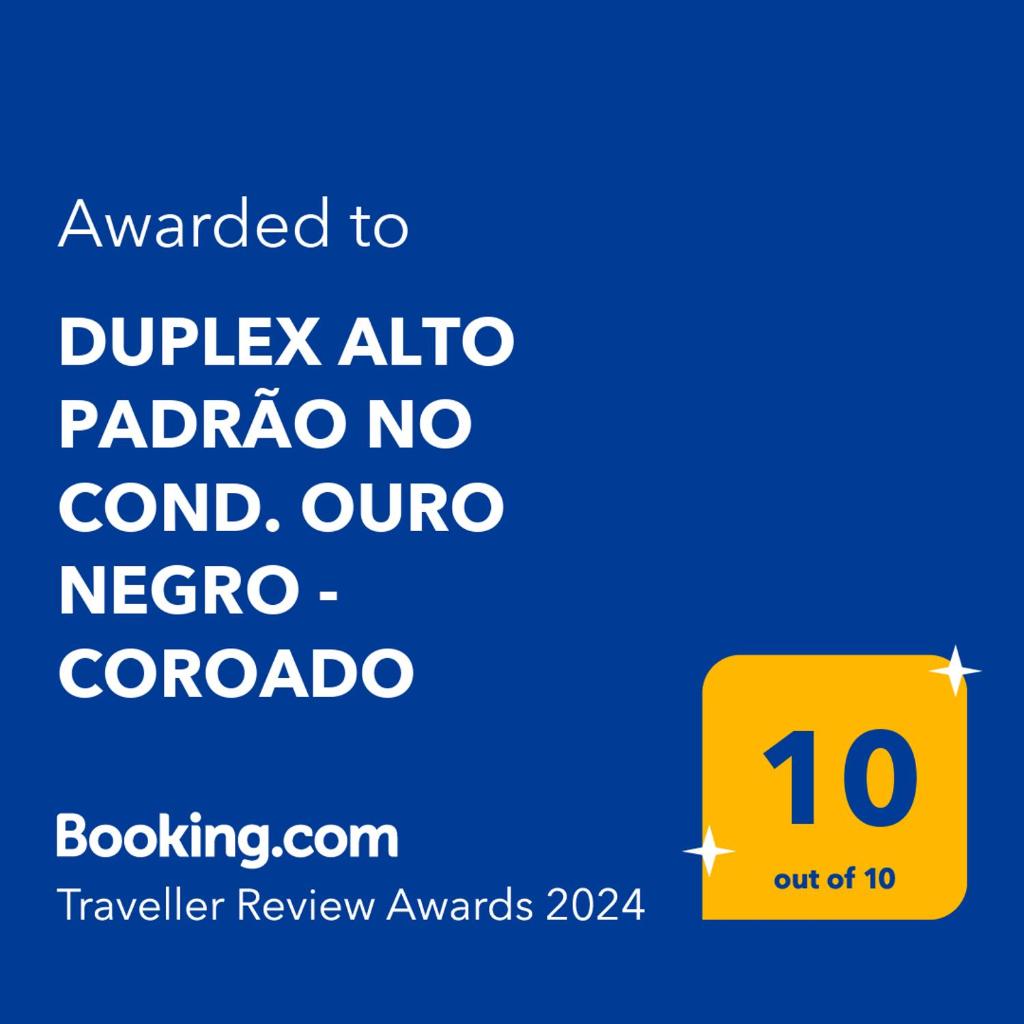 DUPLEX ALTO PADRÃO NO COND. OURO NEGRO - COROADO photo 1