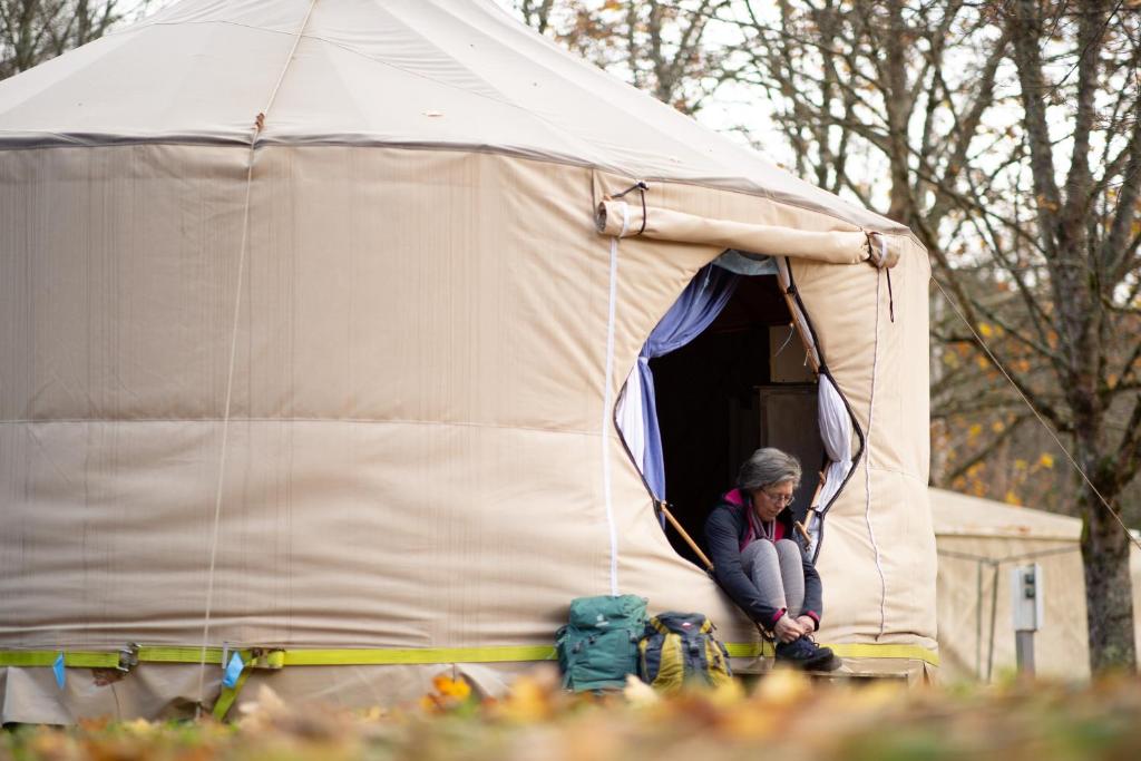 Tentes canadienne - Camping des trois rivières photo 4
