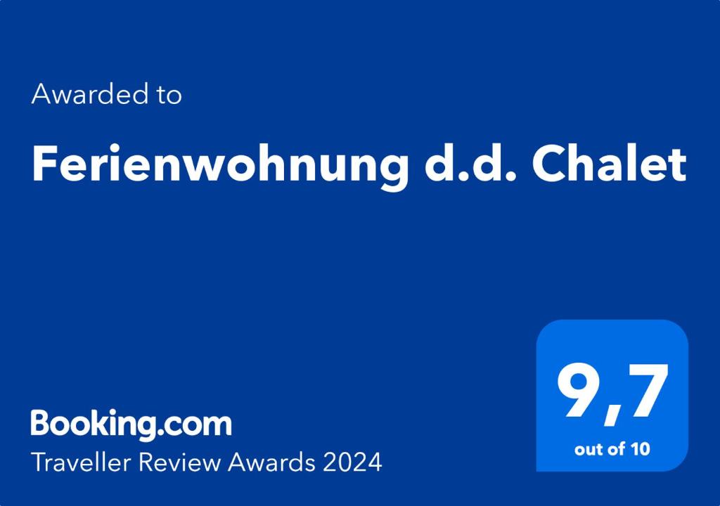 Ferienwohnung d.d. Chalet photo 3