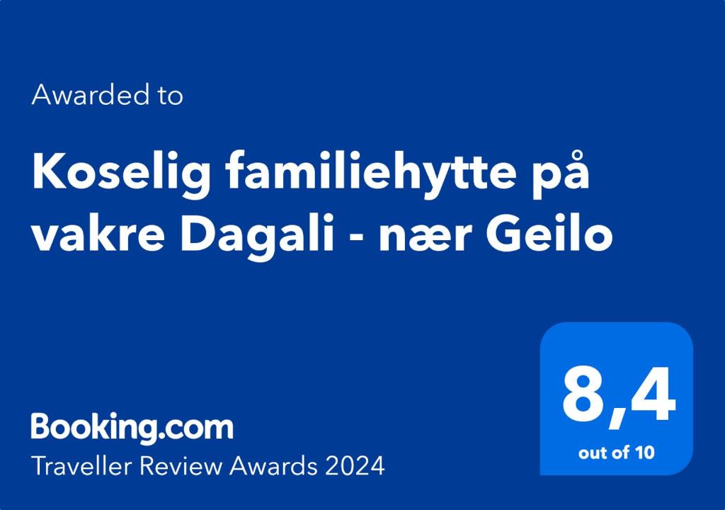 Koselig familiehytte på vakre Dagali - nær Geilo photo 1