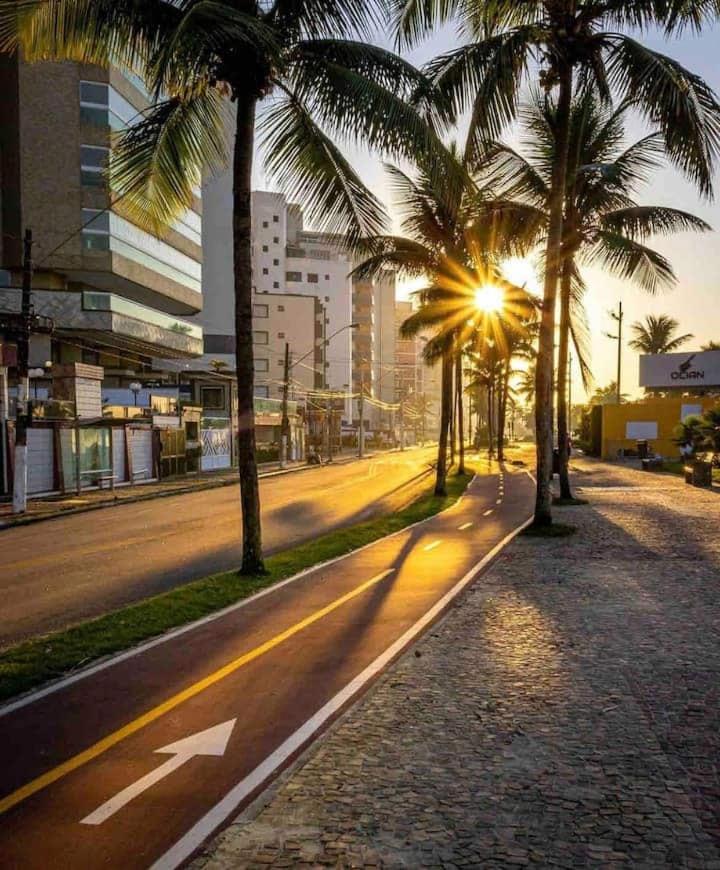 Casa temporada na Praia Grande: a 350m da praia