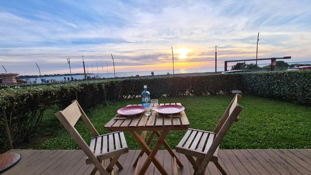 Idéal en amoureux, vue mer et jardin ! Appartement lumineux à Tharon-Plage photo 1