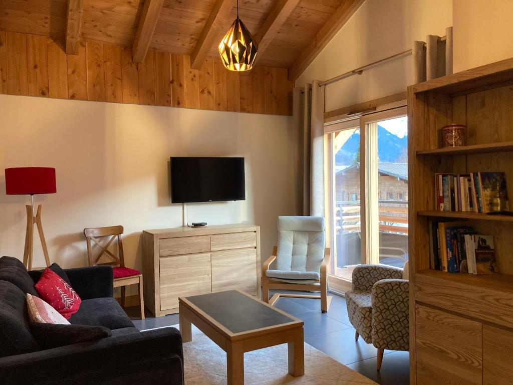 Appartement neuf dans chalet idéalement situé, 5 couchages Prestations de qualité photo 4