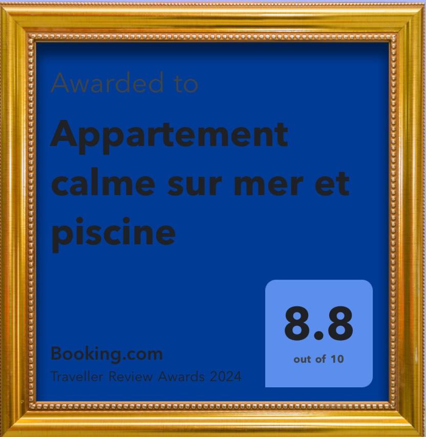 Appartement calme sur mer et piscine photo 1