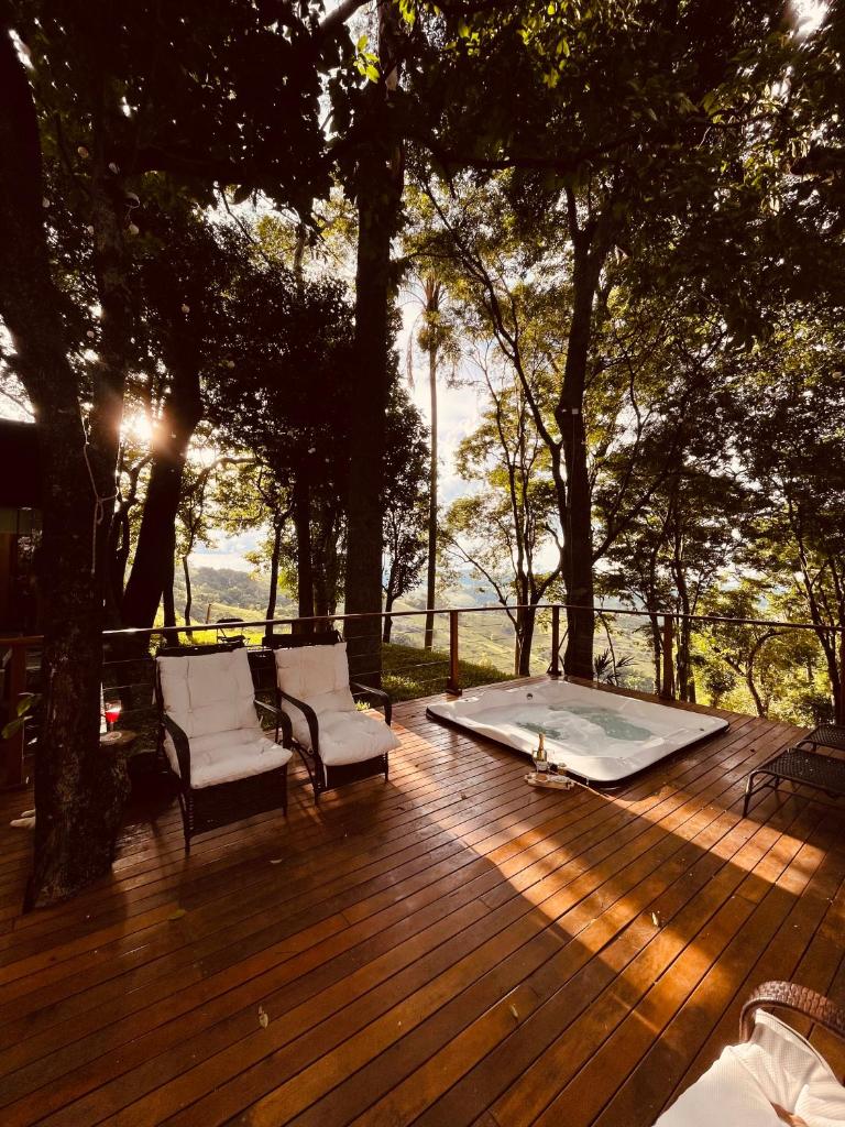 Cabana espetacular na floresta Mantiqueira photo 1