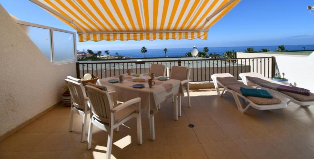 Ocean View, Große Sonnenterrasse, Meerblick, Tamara Komplex, Teneriffa Süd, Los Gigantes, 500m Strand, Pool, 300m zum Ort, ruhig photo 1