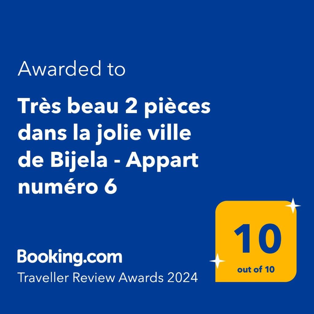 Très beau 2 pièces dans la jolie ville de Bijela - Appart numéro 6 photo 1