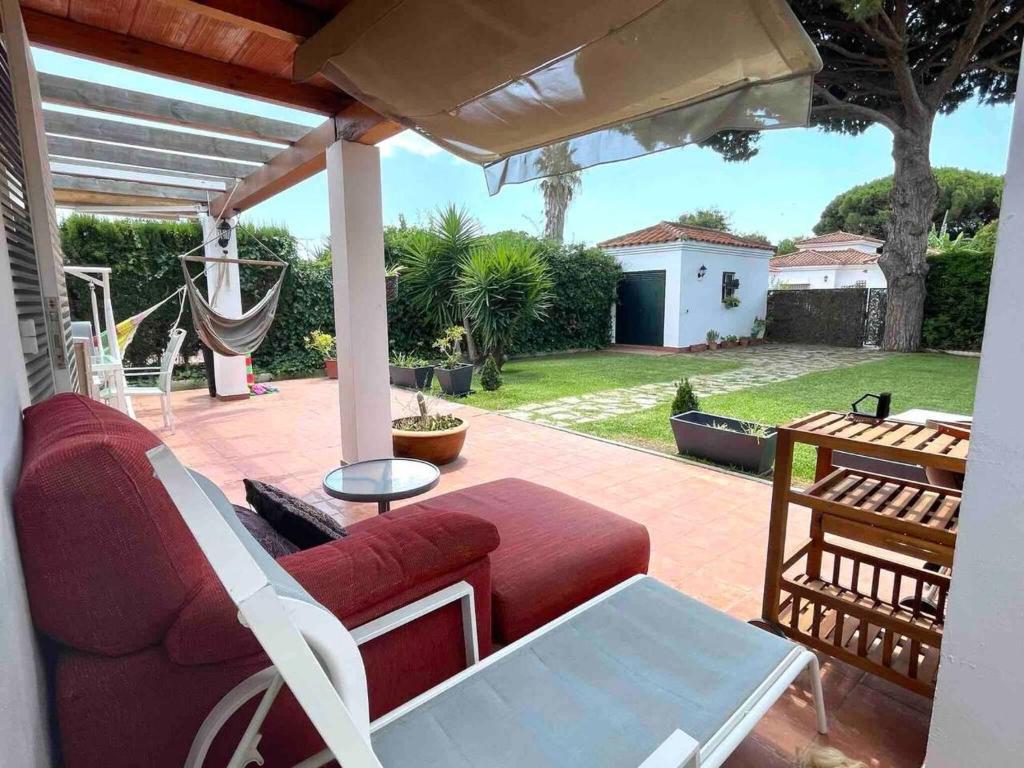 3 bedrooms chalet with shared pool terrace and wifi at Conil de la Frontera 7 km away from the beach photo 2