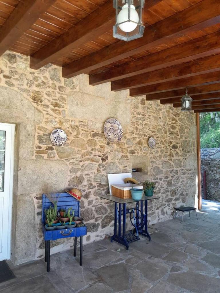 4 bedrooms chalet with private pool terrace and wifi at A Estrada photo 3