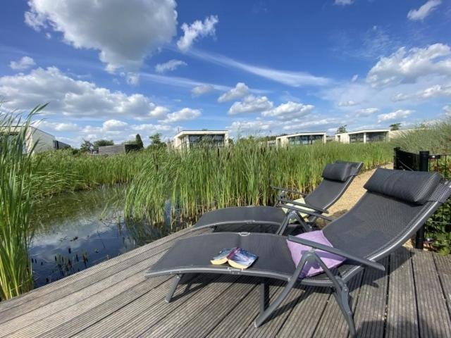 Marina Strandbad Chalet Seerose mit Zaun Haus Nr 82 photo 2