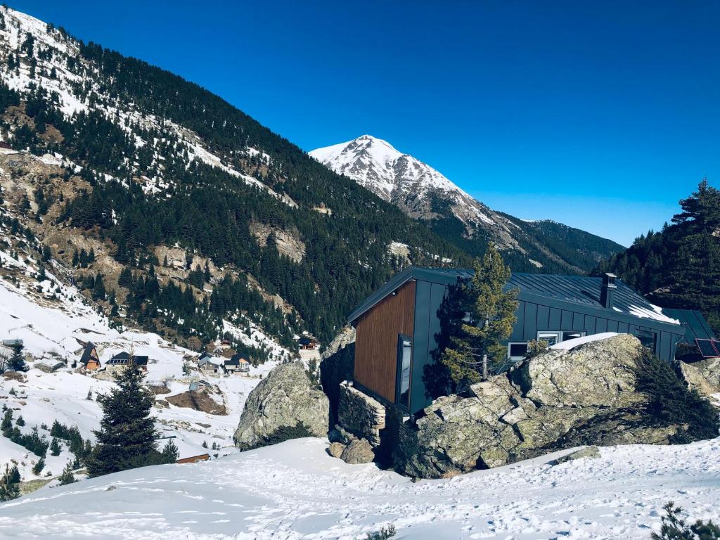 Cabin on a Rock - Mountain Escape