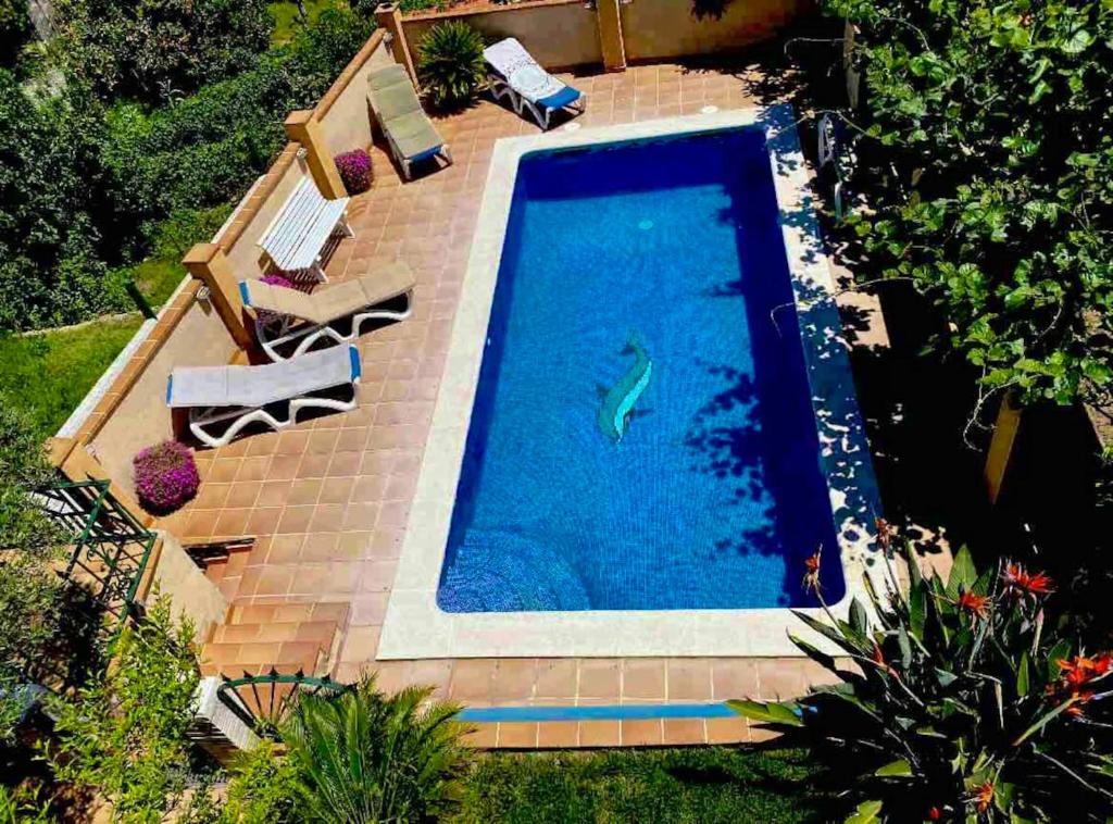 3 bedrooms property with private pool terrace and wifi at Argentona