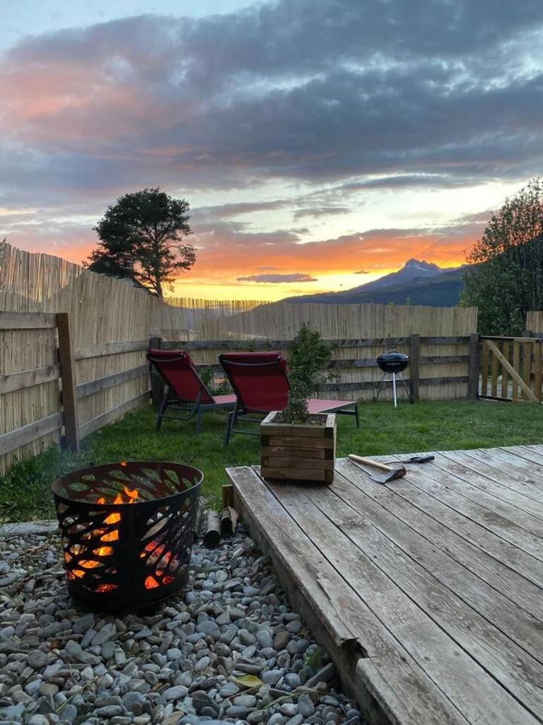 Maison de 2 chambres avec terrasse et wifi a Saint Sauveur