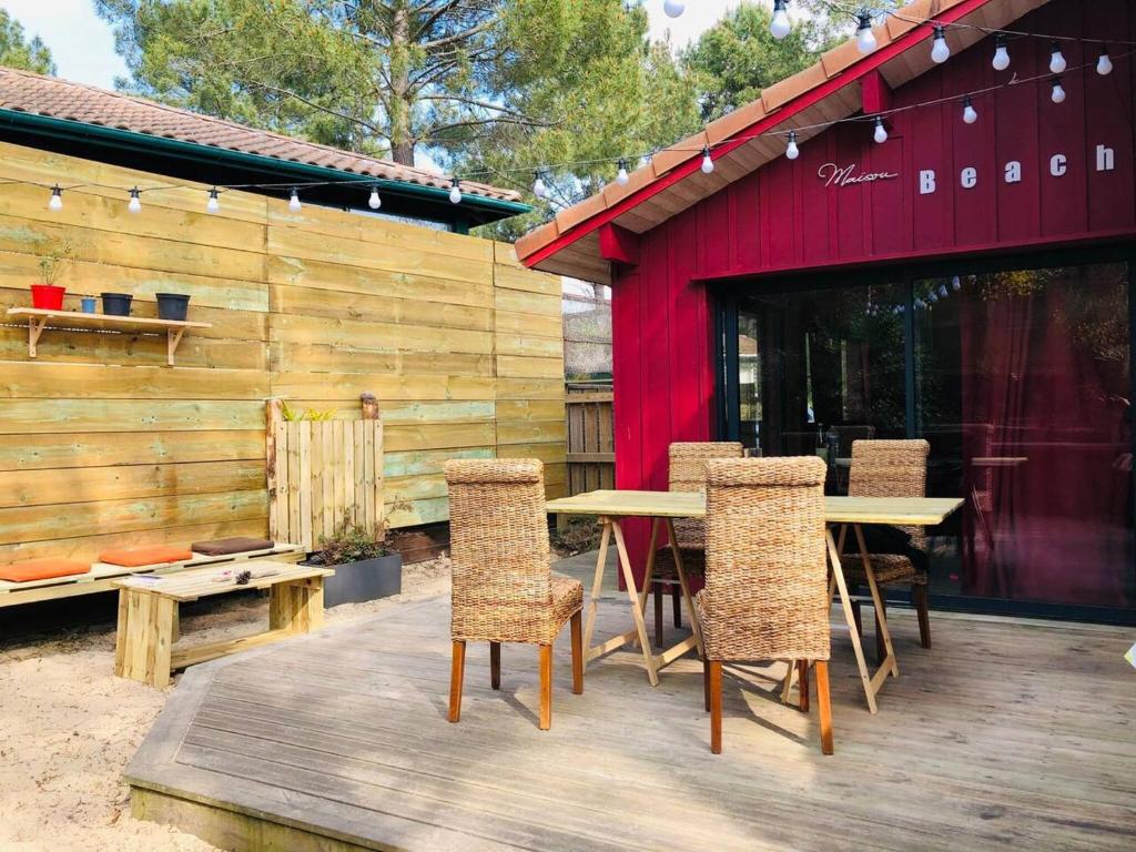Villa de 2 chambres a Moliets et Maa a 900 m de la plage avec piscine partagee terrasse et wifi photo 1
