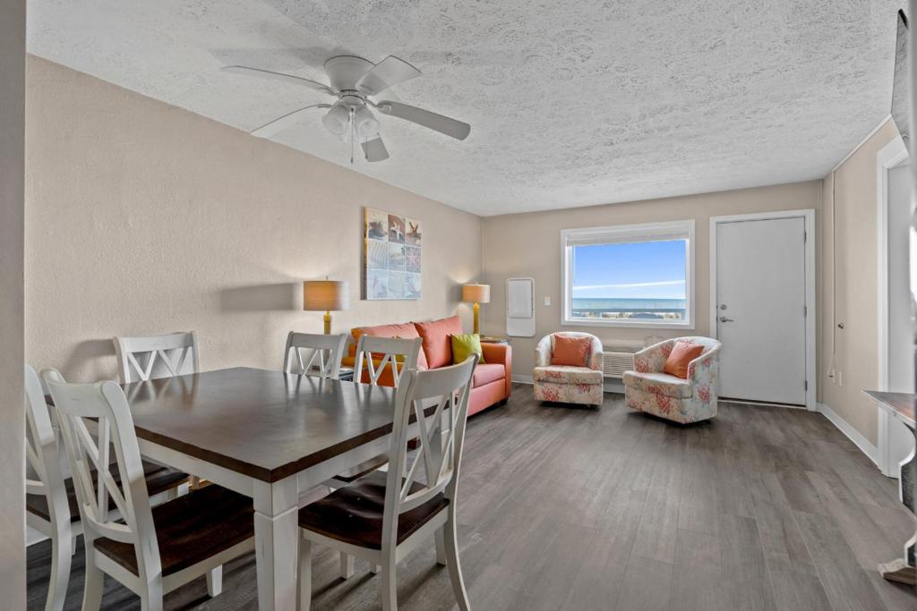 Blue Mist Villas Unit 202 is an oceanfront Condo in Chery Grove image