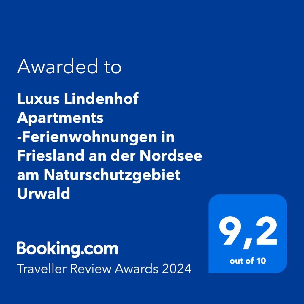 Luxus Lindenhof Apartments -Ferienwohnungen in Friesland an der Nordsee am Naturschutzgebiet Urwald photo 1
