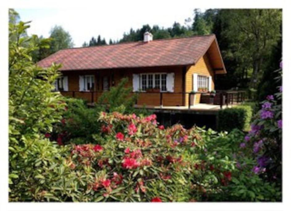 Chalet au bord de l’eau photo 1