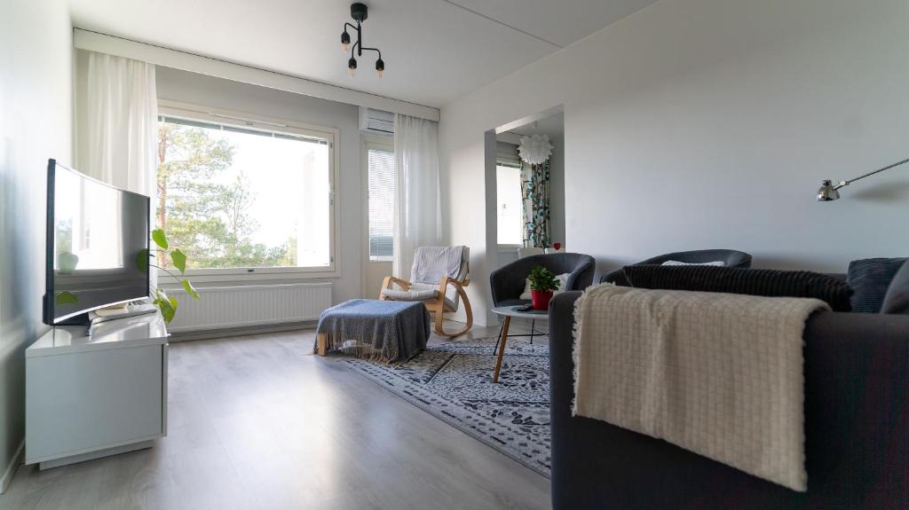 Spacious 68m2 apartment with fabulous forest view photo 1