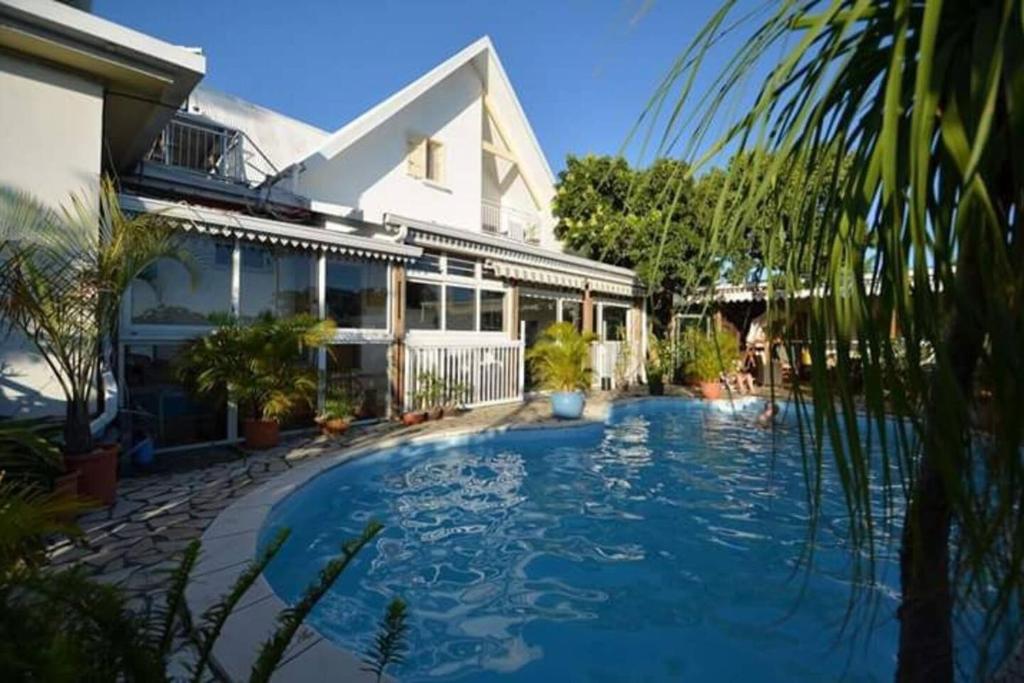 Appartement d'une chambre avec piscine partagee et wifi a ligne des bambous Ravine des cabris