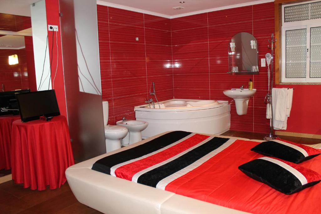 Двухместный (Улучшенный двухместный номер с 1 кроватью), Residencial Monte Carlo