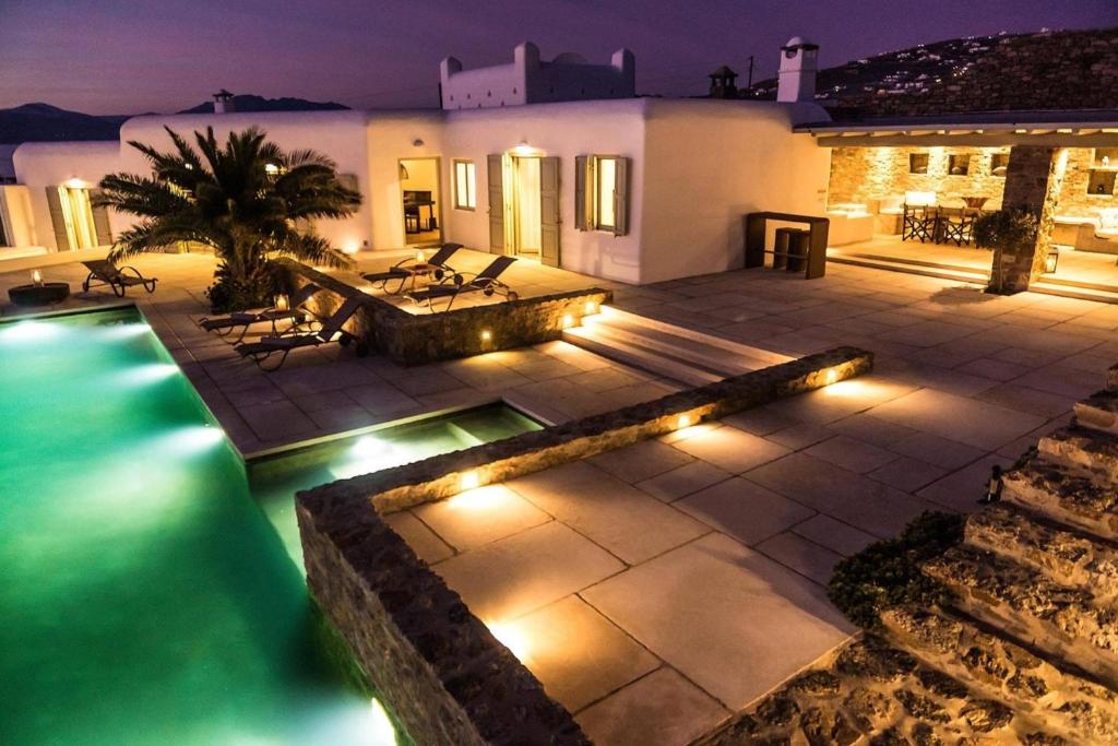 Outstanding Mykonos Villa - 7 Bed - Villa Bellacqua - Stunning Aegean Sea Views - Agios Stefanos photo 3
