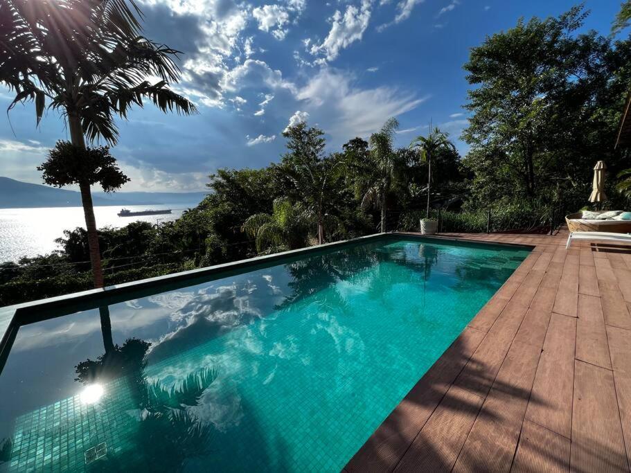 Vista espetacular Ilhabela norte