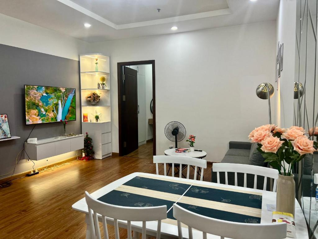 Times City căn 1 phòng ngủ toà T8 luxury view nhạc nước